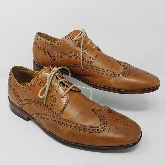 Cole Haan Other - Cole Haan shoes tan leather NIKE AIR oxfords 12M